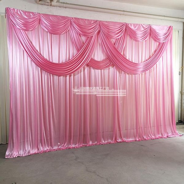 pink curtain drapes swag background decoration ice silk wedding backdrops panels stage banquet party
pink curtain drapes swag background decoration ice silk wedding backdrops panels stage banquet party