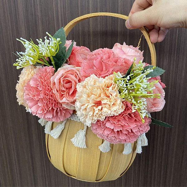 decorative flowers & wreaths 6 heads artificial flower carnation of hydrangea wedding set decoration mother's day home party way wall
decorative flowers & wreaths 6 heads artificial flower carnation of hydrangea wedding set decoration mother's day home party way wall