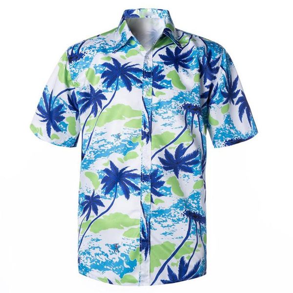 spring and summer shirt fashion couple personal colorful printed short-sleeved beach lovers holiday hawaiian man or woman men's casual, White;black
spring and summer shirt fashion couple personal colorful printed short-sleeved beach lovers holiday hawaiian man or woman men's casual, White;black