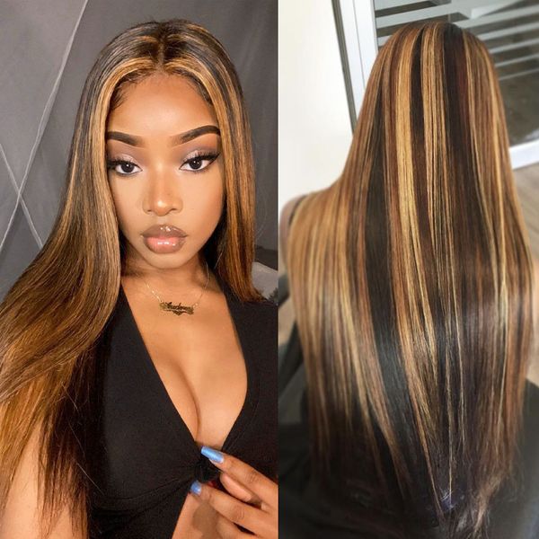 highlight wig human hair for women 4x4 closure wig ombre brown colored wig brazilian remy human hair highlight, Black
highlight wig human hair for women 4x4 closure wig ombre brown colored wig brazilian remy human hair highlight, Black