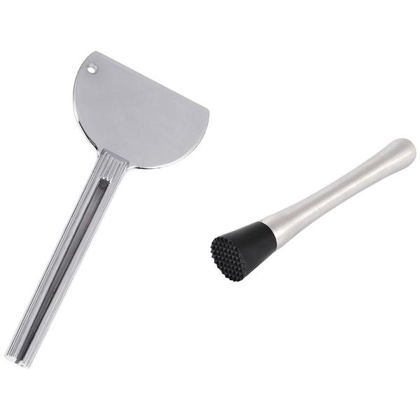 stainless steel toothpaste squeezer for bathroom & striated cocktail drink mortar mixer bar 20cm long toothbrush holders
stainless steel toothpaste squeezer for bathroom & striated cocktail drink mortar mixer bar 20cm long toothbrush holders
