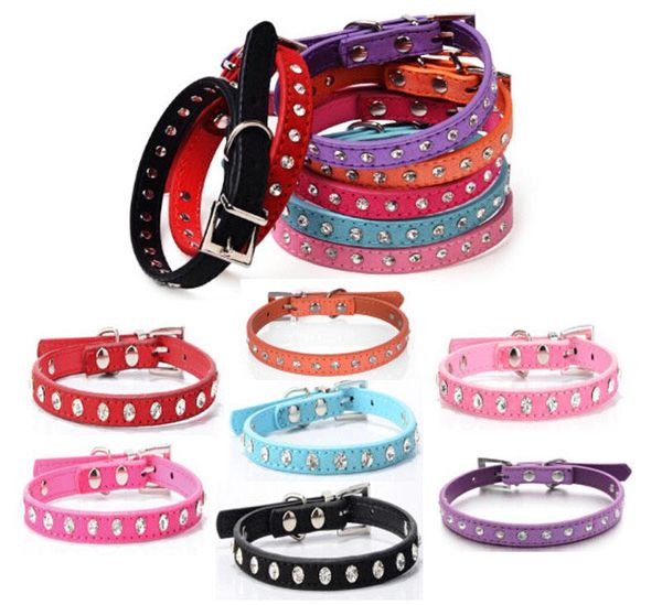 collar pet products cat dog puppy supplies 7 colors rhinestones diamante bling leather buckle crystal collars gift & leashes
collar pet products cat dog puppy supplies 7 colors rhinestones diamante bling leather buckle crystal collars gift & leashes