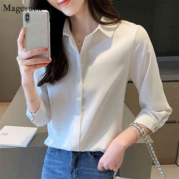 autumn korean white shirt women solid chiffon blouse fashion work-wear slim blouses office lady clothes blusas 10551 210512
autumn korean white shirt women solid chiffon blouse fashion work-wear slim blouses office lady clothes blusas 10551 210512