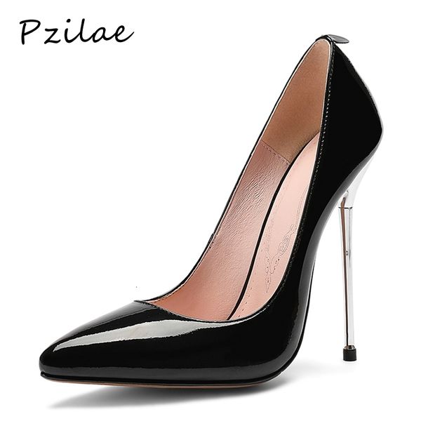2021 new elegant for genuine leather heel shoe woman super high thin heels ladies pumps wedding shoes 1c55, Black
2021 new elegant for genuine leather heel shoe woman super high thin heels ladies pumps wedding shoes 1c55, Black