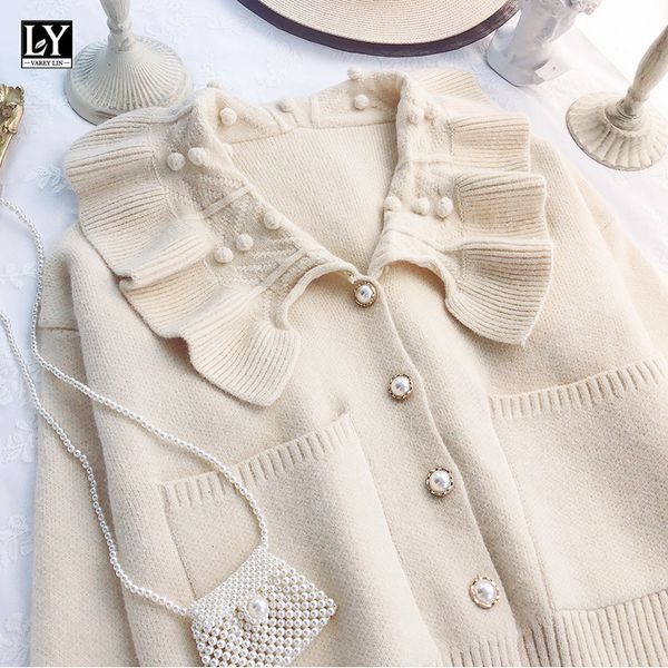 sweaters knitted cardigan women new autumn winter pockets single breasted turn down collar thick soft sweater coats, White;black
sweaters knitted cardigan women new autumn winter pockets single breasted turn down collar thick soft sweater coats, White;black