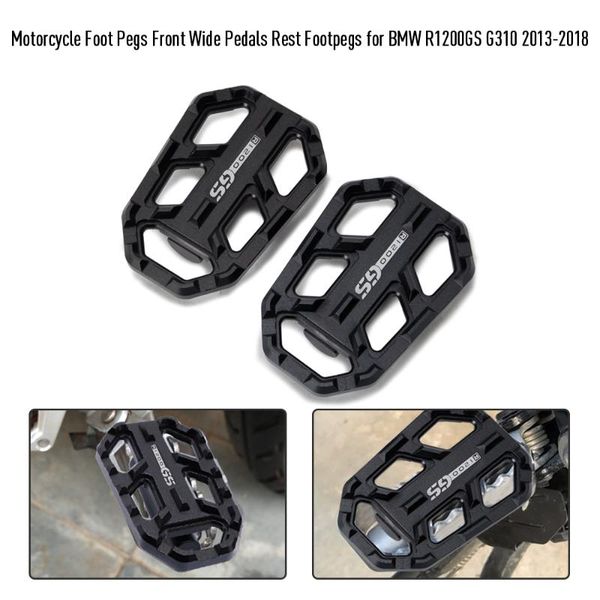 pedals motorcycle foot pegs front billet wide rest footpegs for r1200gs g310 2013-2021 accessories
pedals motorcycle foot pegs front billet wide rest footpegs for r1200gs g310 2013-2021 accessories