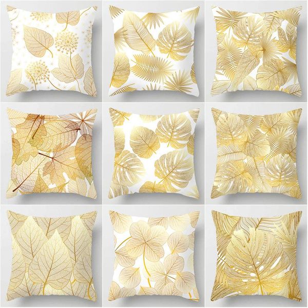 cushion/decorative pillow golden flower leaf pattern pillowcase polyester fiber soft home decoration sofa cushion cover 18 x inch 45 cm
cushion/decorative pillow golden flower leaf pattern pillowcase polyester fiber soft home decoration sofa cushion cover 18 x inch 45 cm