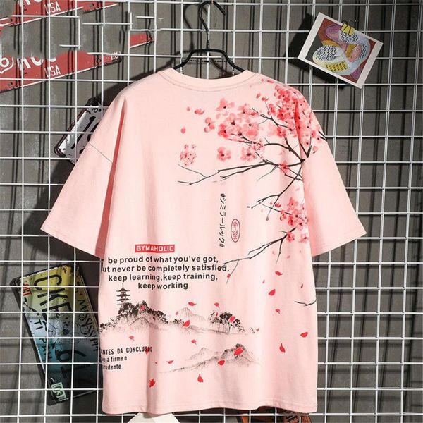 men's t-shirts cherry blossoms t shirt japanese loose t-shirt streetwear harajuku casual short sleeve oversize summer japan clothes ma, White;black
men's t-shirts cherry blossoms t shirt japanese loose t-shirt streetwear harajuku casual short sleeve oversize summer japan clothes ma, White;black