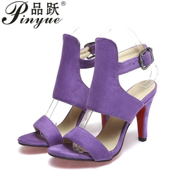 sandal women summer high heel cool boots suede hollowed-out roman style heeled sandals stripper shoes, Black
sandal women summer high heel cool boots suede hollowed-out roman style heeled sandals stripper shoes, Black
