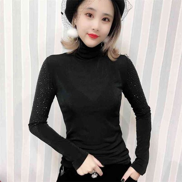 spring women leopard partchwork t-shirt long sleeve turtleneck polyester t shirts female camisetas verano mujer t02904b 210421, Black;gray
spring women leopard partchwork t-shirt long sleeve turtleneck polyester t shirts female camisetas verano mujer t02904b 210421, Black;gray