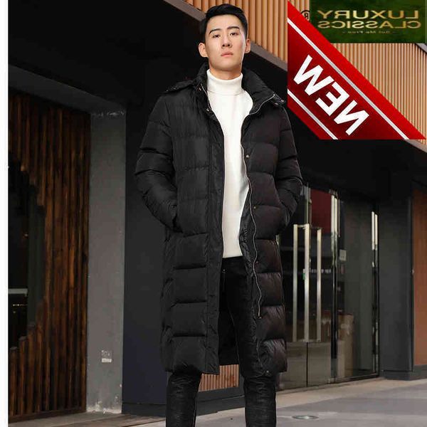 jacket fashion men's down hooded men clothes 2021 streetwear thick warm long duck coat doudoune homme hiver lw1407, Black
jacket fashion men's down hooded men clothes 2021 streetwear thick warm long duck coat doudoune homme hiver lw1407, Black