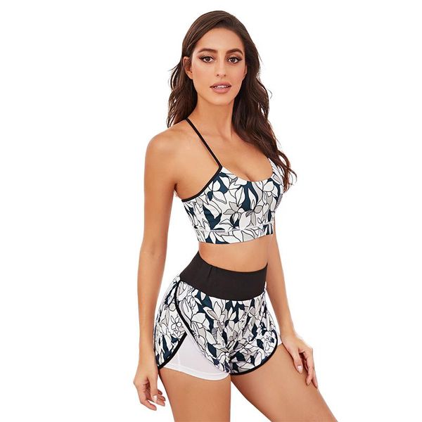 yoga outfit soisou 2021 summer shorts sets women's tracksuit high waist print set woman 2 pieces tight breathable elastic suit
yoga outfit soisou 2021 summer shorts sets women's tracksuit high waist print set woman 2 pieces tight breathable elastic suit