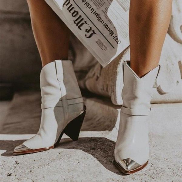 boots cool designer iron pointed toe women soft leather spike high heels slip on shoes woman runways fashion ladies, Black
boots cool designer iron pointed toe women soft leather spike high heels slip on shoes woman runways fashion ladies, Black