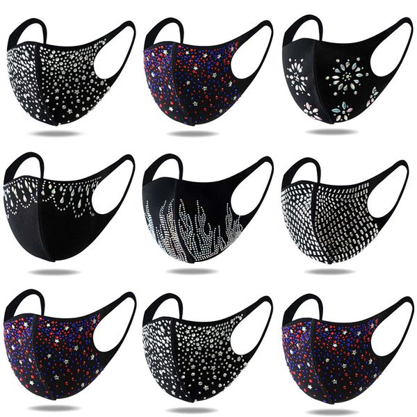 rhinestone face mask designer black blingbling sequin cotton masks for women men dustproof anti haze facemask in stock
rhinestone face mask designer black blingbling sequin cotton masks for women men dustproof anti haze facemask in stock