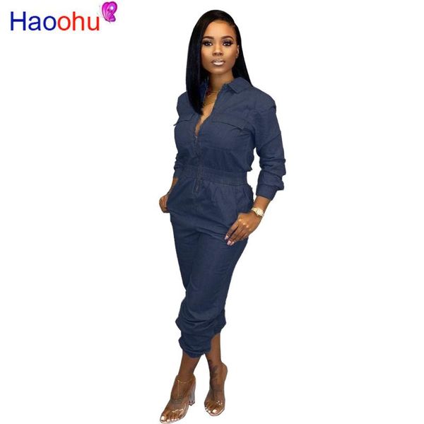 women's jumpsuits & rompers streetwear zipper front denim romper women turn-down collars solid drawstring plus size jumpsuit autumn ele, Black;white
women's jumpsuits & rompers streetwear zipper front denim romper women turn-down collars solid drawstring plus size jumpsuit autumn ele, Black;white