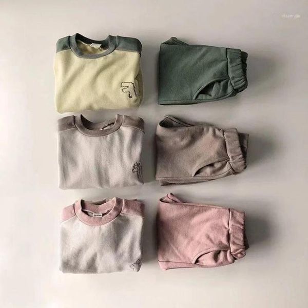 clothing sets 2021 baby clothes set animal embroidery pattern sweatshirt + pants 2pcs children casual suit boys and girls long sleeve1, White
clothing sets 2021 baby clothes set animal embroidery pattern sweatshirt + pants 2pcs children casual suit boys and girls long sleeve1, White