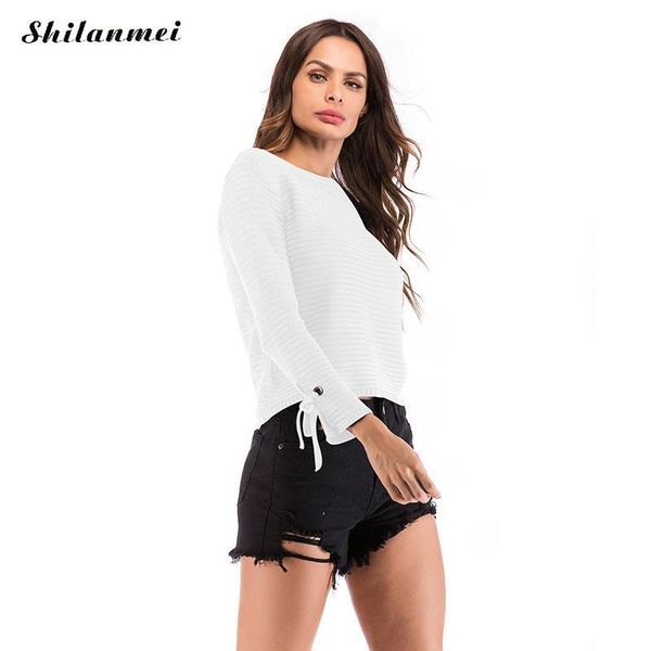 women's sweaters windproof women loose patchwork knitted white black sweater long sleeve casual pullover 2021 autumn fashion solid coat
women's sweaters windproof women loose patchwork knitted white black sweater long sleeve casual pullover 2021 autumn fashion solid coat