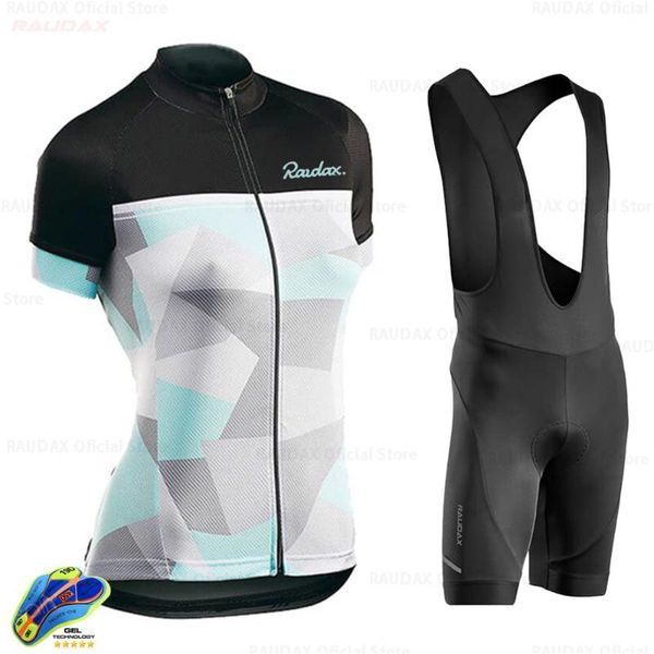 racing sets cycling clothing ropa ciclismo raudax women cycle jersey set short sleeve female mtb uniform summer wear road bike skinsuit, Black;blue 
racing sets cycling clothing ropa ciclismo raudax women cycle jersey set short sleeve female mtb uniform summer wear road bike skinsuit, Black;blue