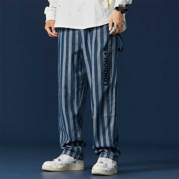 fashion brand blue jeans men denim trousers men's loose large size 5xl stripe casual straight pants elasticity jean slim homme 211011
fashion brand blue jeans men denim trousers men's loose large size 5xl stripe casual straight pants elasticity jean slim homme 211011