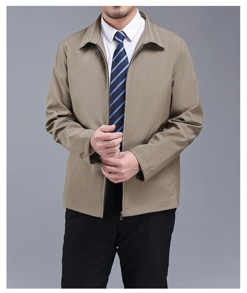new mens designer jacket spring autumn long sleeve lapel neck coat loose casual fashion male outerwear, Black;brown
new mens designer jacket spring autumn long sleeve lapel neck coat loose casual fashion male outerwear, Black;brown