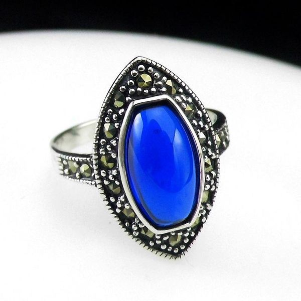 cluster rings fnj blue corundum 925 silver original s925 thai ring for women jewelry marcasite, Golden;silver
cluster rings fnj blue corundum 925 silver original s925 thai ring for women jewelry marcasite, Golden;silver