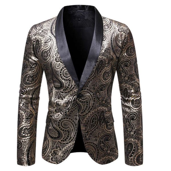 & men's suits blazers gilt coat european fashion contrast color single row one button suit for men, White;black
& men's suits blazers gilt coat european fashion contrast color single row one button suit for men, White;black
