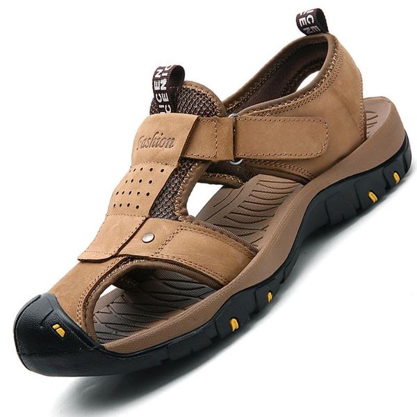 sandals sandal men summer cowhide leather outdoor shoes khaki blue brown eur 38-46, Black
sandals sandal men summer cowhide leather outdoor shoes khaki blue brown eur 38-46, Black