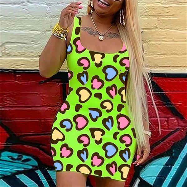casual dresses summer women bandage dress plus size sleeveless love print elegant for clothing vestidos mujer verano 2021, Black;gray
casual dresses summer women bandage dress plus size sleeveless love print elegant for clothing vestidos mujer verano 2021, Black;gray