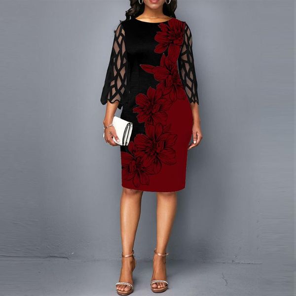 casual dresses elegant floral printed office dress women lace mesh sleeve patchwork birthday club party 2021 plus size 3xl 4xl, Black;gray
casual dresses elegant floral printed office dress women lace mesh sleeve patchwork birthday club party 2021 plus size 3xl 4xl, Black;gray