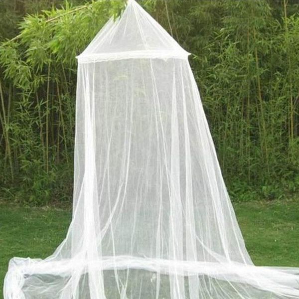 mosquito net excellent white house bed lace netting canopy circular mosquitera malla de 1pc