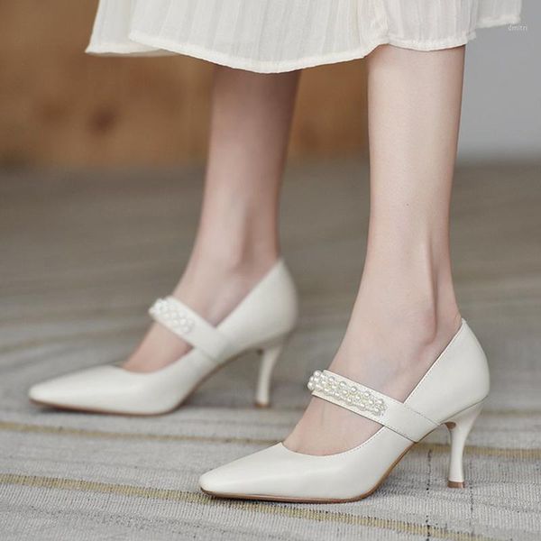 dress shoes elegant ladies pearl thin heels spring summer 2021 shallow pointed toe pumps women pu leather mary jane, Black
dress shoes elegant ladies pearl thin heels spring summer 2021 shallow pointed toe pumps women pu leather mary jane, Black