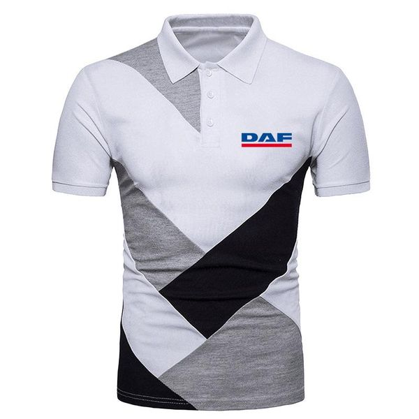 men's polos truck fans daf summer comfortable t-shirt short sleeve shirt fashion high street hip hop stitching, White;black
men's polos truck fans daf summer comfortable t-shirt short sleeve shirt fashion high street hip hop stitching, White;black