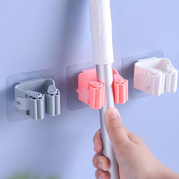 hooks & rails wall mounted mop clip broom clothes rail household tools for kitchen bathroom washroom nail-strength hanging
hooks & rails wall mounted mop clip broom clothes rail household tools for kitchen bathroom washroom nail-strength hanging