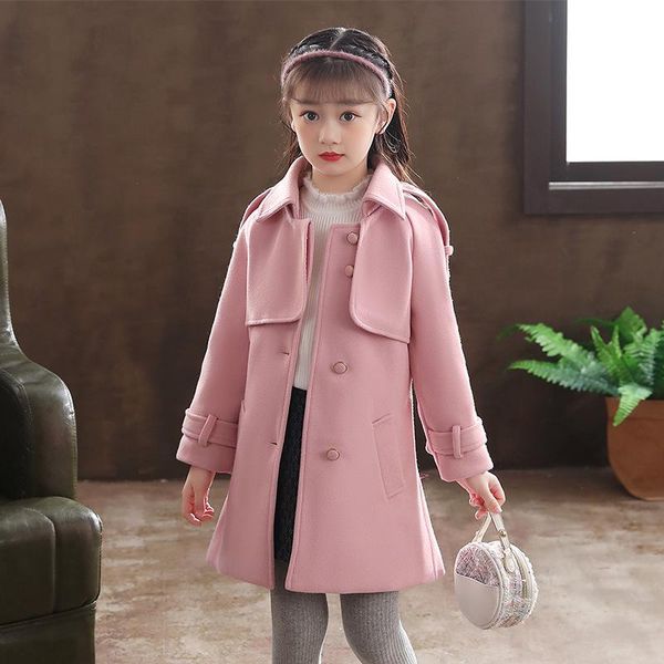 jackets girls' coat 2022 children's winter medium and long woolen windbreaker autumn clothes kids for girls, Blue;gray
jackets girls' coat 2022 children's winter medium and long woolen windbreaker autumn clothes kids for girls, Blue;gray