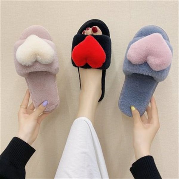 slippers women home heart-shaped winter warm shoes woman slip on flats slides female faux fur casual ytpg, Black
slippers women home heart-shaped winter warm shoes woman slip on flats slides female faux fur casual ytpg, Black