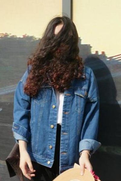 women denim jacket autumn & winter outwear vintage harajuku oversize loose female jeans coat long sleeve casual jackets women's, Black;brown
women denim jacket autumn & winter outwear vintage harajuku oversize loose female jeans coat long sleeve casual jackets women's, Black;brown