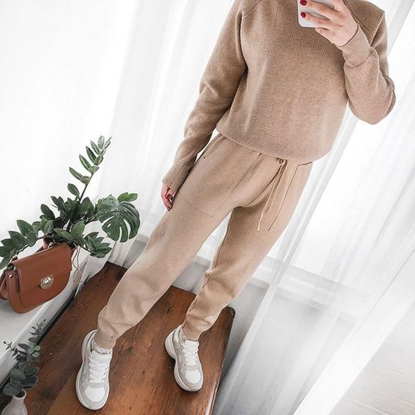 women's pants & capris women elastic waist drawstring trousers thick knitted harem solid autumn winter bottoms, Black;white
women's pants & capris women elastic waist drawstring trousers thick knitted harem solid autumn winter bottoms, Black;white