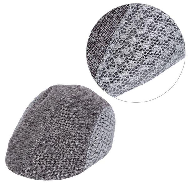 spring and summer adjustable solid color beret men women casual net patch cloth hat breathable cycling caps & masks, Black
spring and summer adjustable solid color beret men women casual net patch cloth hat breathable cycling caps & masks, Black