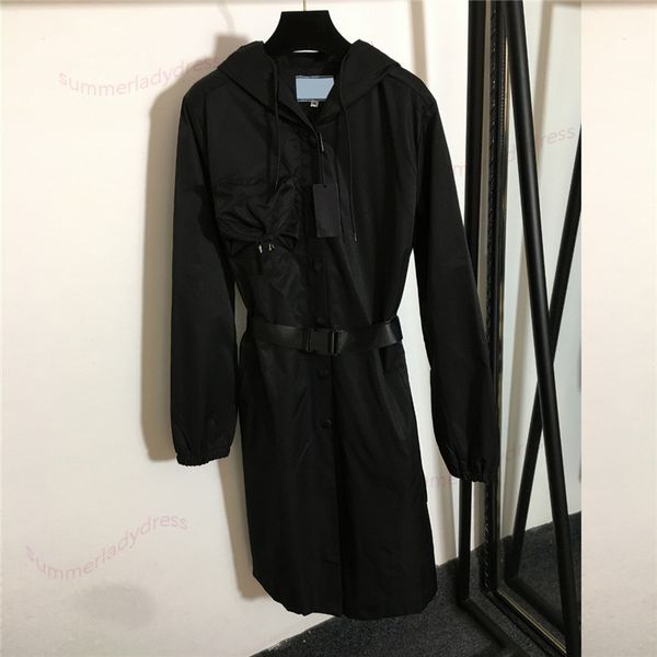 solid color trench coat thin hooded windbreaker spring autumn outdoor windproof coats slim long overcoat with belt, Tan;black
solid color trench coat thin hooded windbreaker spring autumn outdoor windproof coats slim long overcoat with belt, Tan;black