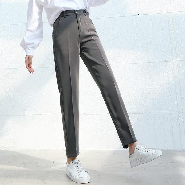 suit spring summer fashion womens capris casual elastic waist formal harem straight trousers office lady pantalon, Black;white
suit spring summer fashion womens capris casual elastic waist formal harem straight trousers office lady pantalon, Black;white