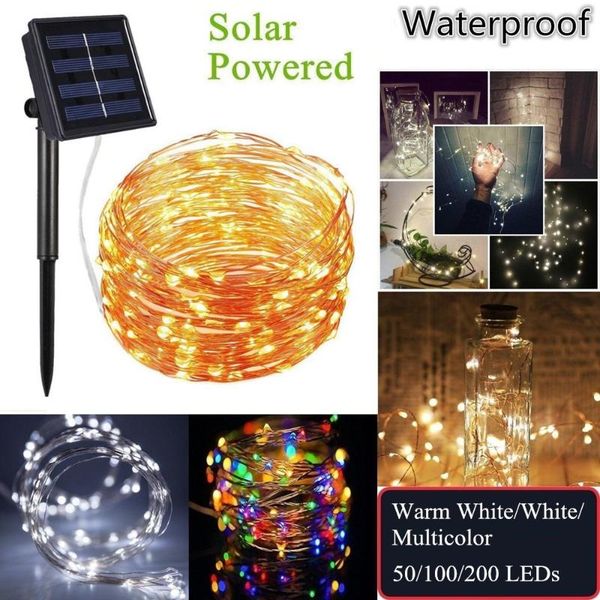 strings wire led string lights 20m 10m 5m solar powered copper waterproof fairy light for christmas garden holiday lamp decoration
strings wire led string lights 20m 10m 5m solar powered copper waterproof fairy light for christmas garden holiday lamp decoration