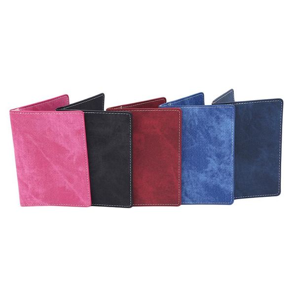 card holders passport holder creative denim pattern pu leather fashion protection cases cards, Brown;gray
card holders passport holder creative denim pattern pu leather fashion protection cases cards, Brown;gray