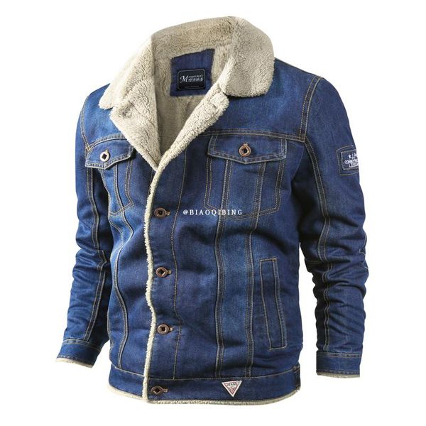 winter men denim jacket mens fashion casual jeans man warm thick coat male fur collar bomber coats outerwear men's jackets, Black;brown
winter men denim jacket mens fashion casual jeans man warm thick coat male fur collar bomber coats outerwear men's jackets, Black;brown