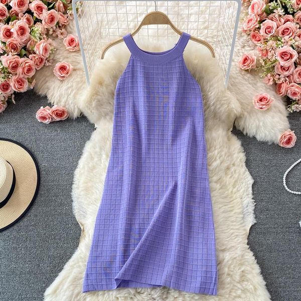 casual dresses summer halter neck sleeveless loose dress women home off shoulder elastic knitted straight tube, Black;gray
casual dresses summer halter neck sleeveless loose dress women home off shoulder elastic knitted straight tube, Black;gray
