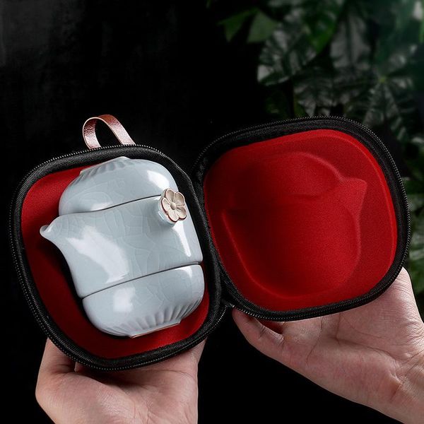 chinese ceramic teacup tea cup portable porcelain set travel office drinkware teapots with 2 cups & saucers
chinese ceramic teacup tea cup portable porcelain set travel office drinkware teapots with 2 cups & saucers