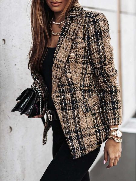 women's jackets coats winter bay plaid printed single breasted short suit for women au4i, Black;brown
women's jackets coats winter bay plaid printed single breasted short suit for women au4i, Black;brown