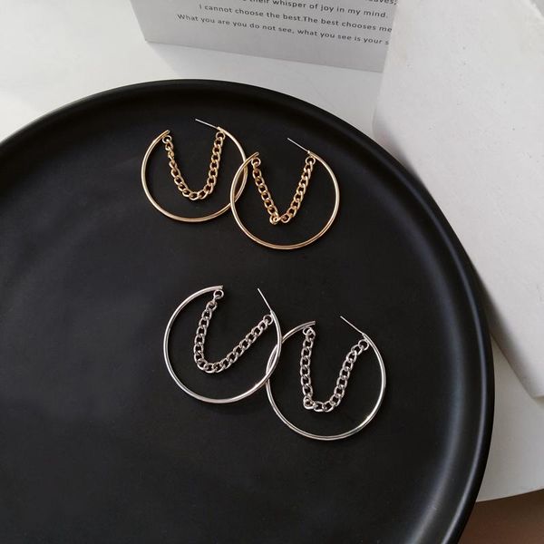 hoop & huggie muyufan s925 silver needle personality large exaggerated c-shaped european and american temperament trend earrings, Golden;silver
hoop & huggie muyufan s925 silver needle personality large exaggerated c-shaped european and american temperament trend earrings, Golden;silver