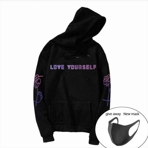 kpop love yourself sweatshirt, "love women sweatshirt embroidered kadoodle chest rainbow hooded unisex, Black
kpop love yourself sweatshirt, "love women sweatshirt embroidered kadoodle chest rainbow hooded unisex, Black