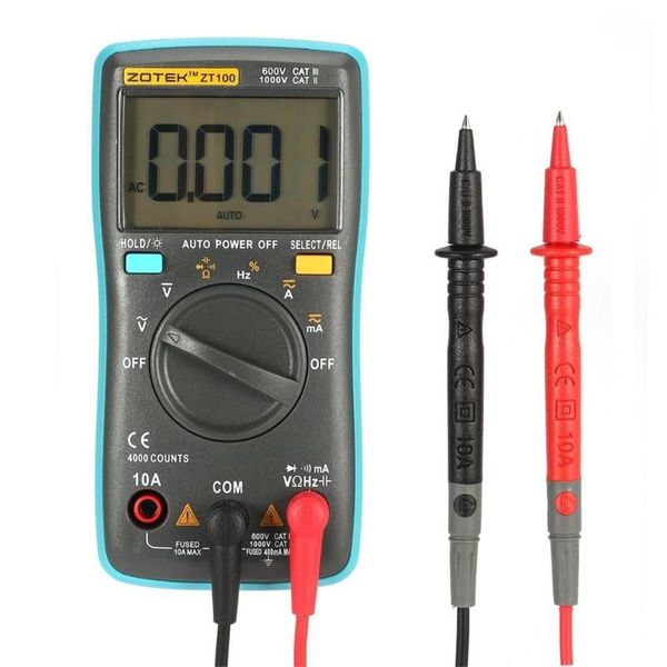 multimeters zt100 auto range digital multimeter 4000 counts ac/dc ammeter voltmeter 550v ohm frequency diode resistance capacitance tester
multimeters zt100 auto range digital multimeter 4000 counts ac/dc ammeter voltmeter 550v ohm frequency diode resistance capacitance tester