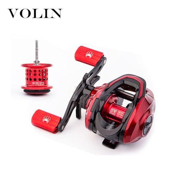 volin magnetic and centrifugal baitcasting fishing reel 18+1 bb max drag 8kg 7.2:1 double spool bfs wheel cast reels
volin magnetic and centrifugal baitcasting fishing reel 18+1 bb max drag 8kg 7.2:1 double spool bfs wheel cast reels